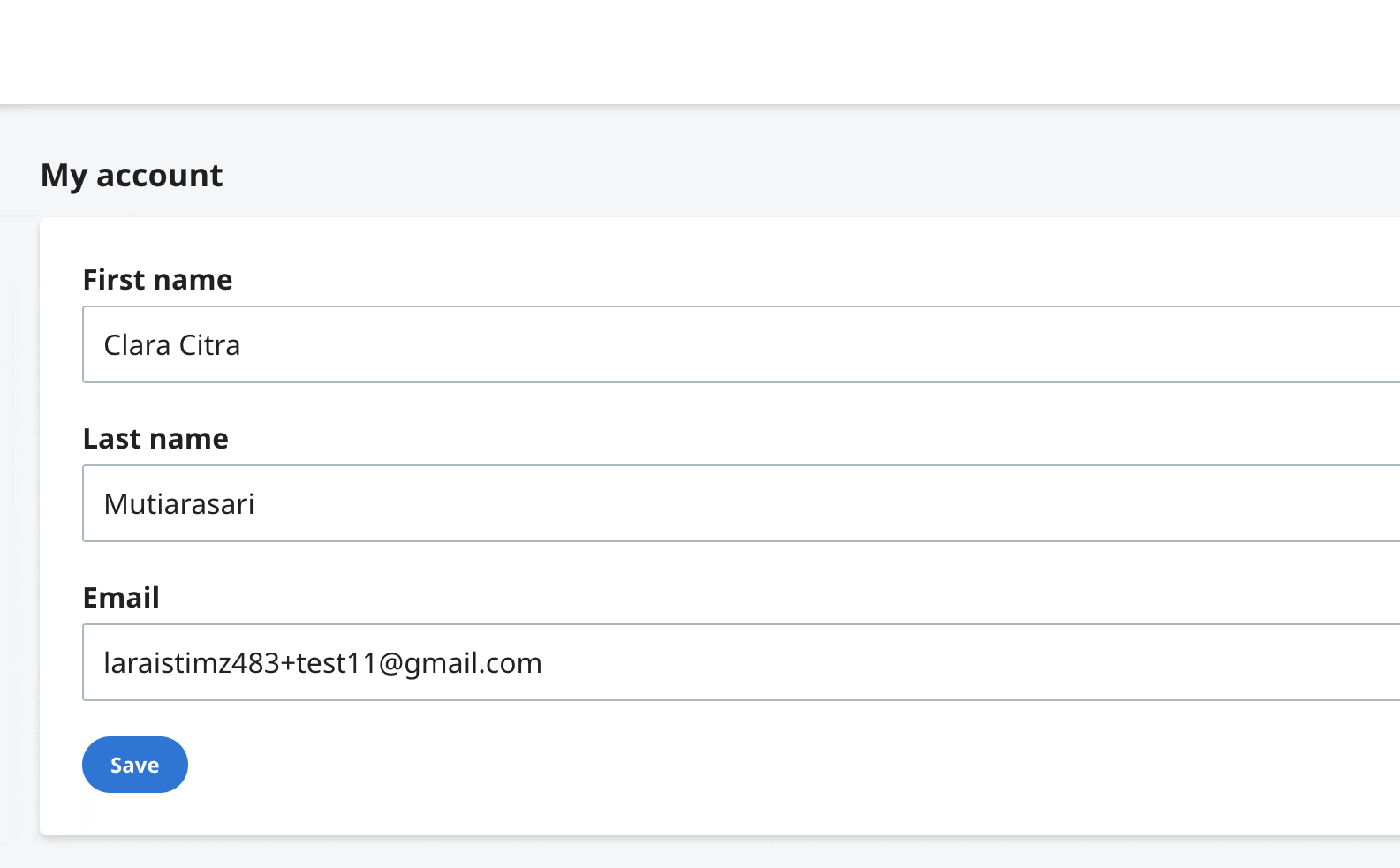 Changing Your Administrator Account Information, Email, and Password